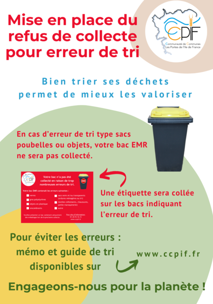 Affiche CCPIF refus de collecte (1)