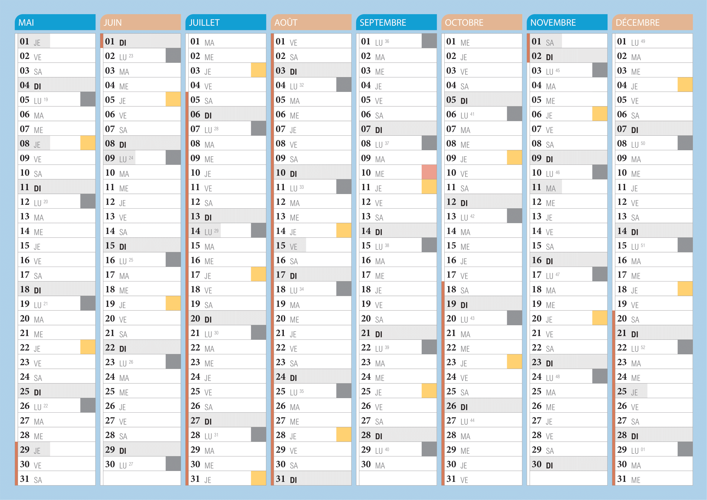 Calendrier collecte 2025 Moisson-2